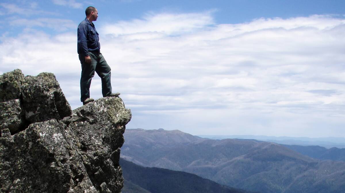 A breathtaking view in the Alpine National Park.