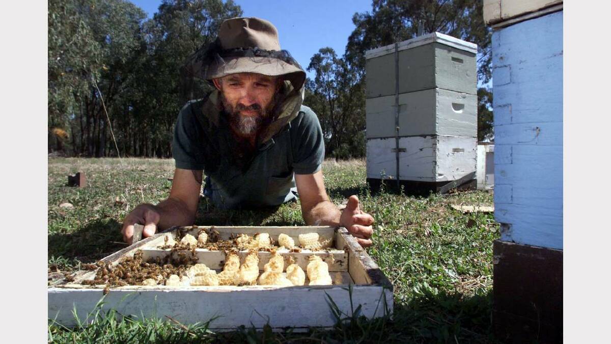 Beekeeper Simon Knowles.
