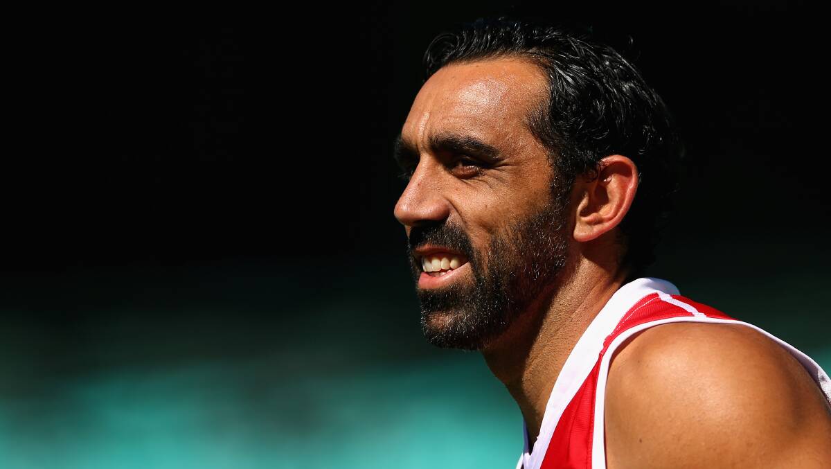 Adam Goodes has been crowned Australian of the Year. Picture: GETTY IMAGES