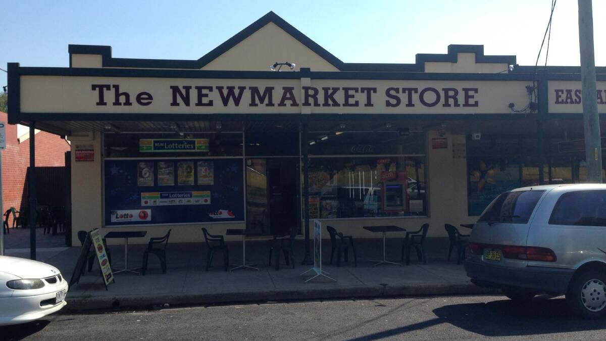The Newmarket Store on Borella Road where the armed robbery took place on Saturday evening.