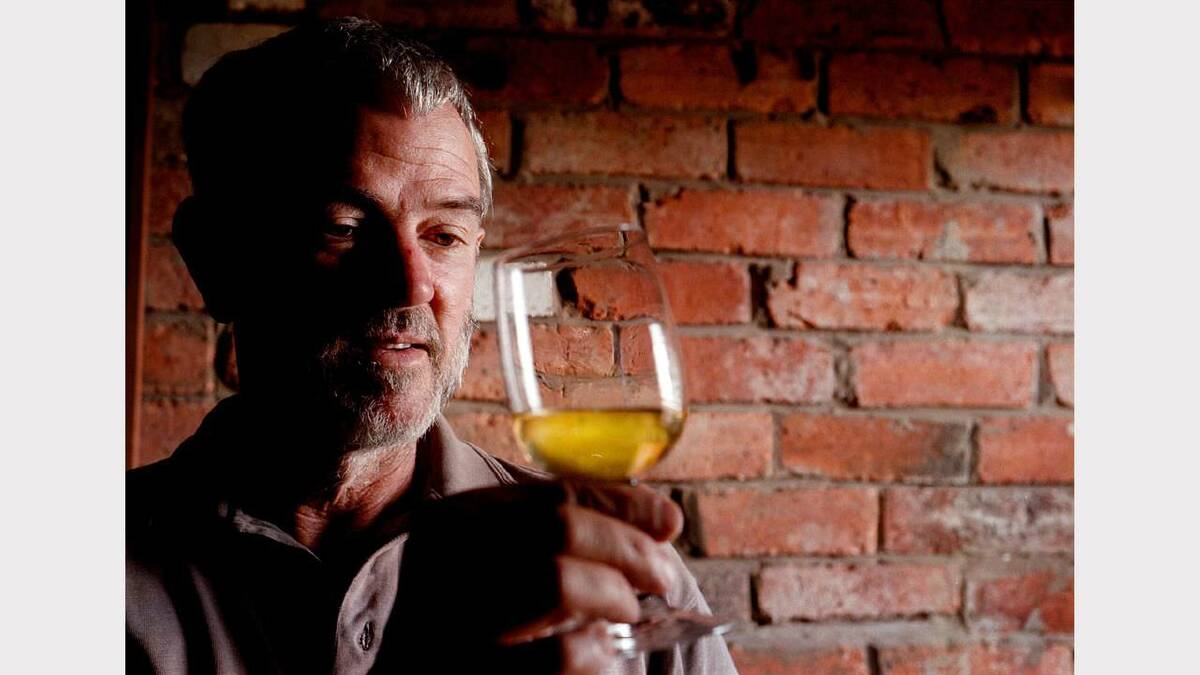 Beechworth  -  Giaconda winery  -  Winemaker Mr Richard Kinzbrunner. Picture: KATE GERAGHTY