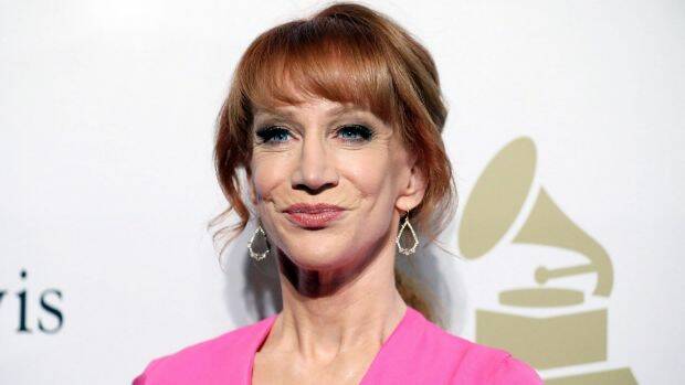 Comedian Kathy Griffin lashed out at Samantha Armytage on Sunrise. Photo: AP
