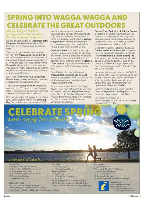 Out & About Border Mail Spring 2015