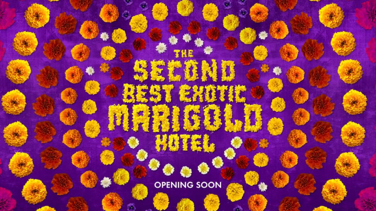 The Second Best Exotic Marigold Hotel opens today at cinemas.