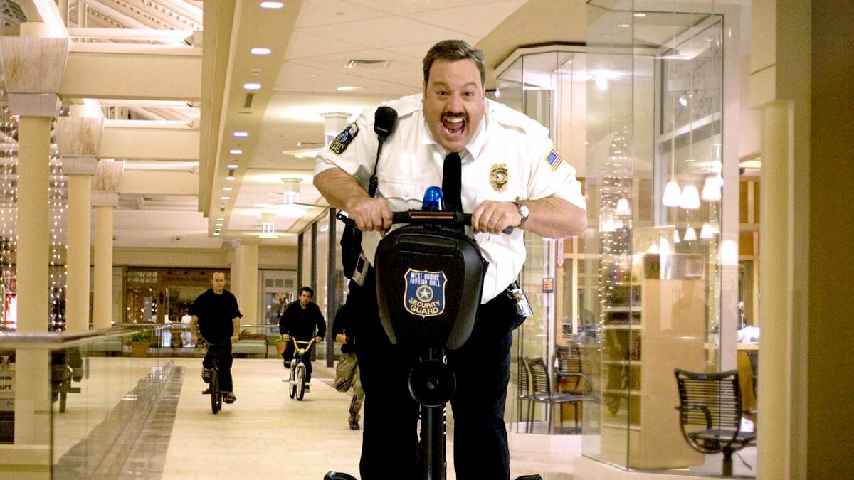 He's back! Paul Blart - Mall Cop 2 opened this week
