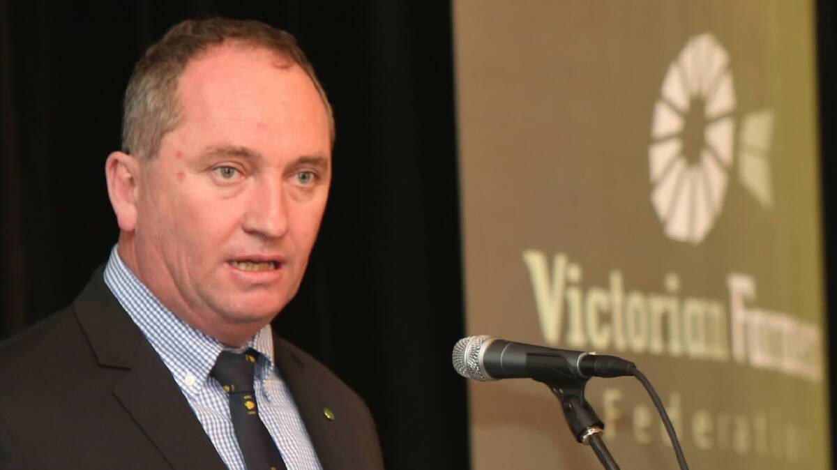  Federal Minister for Agriculture Barnaby Joyce has unveiled the Big Buffalo program.