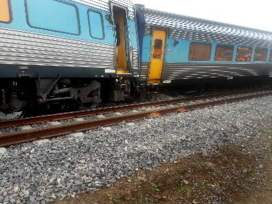 The XPT derailed minutes after leaving Southern Cross Station.