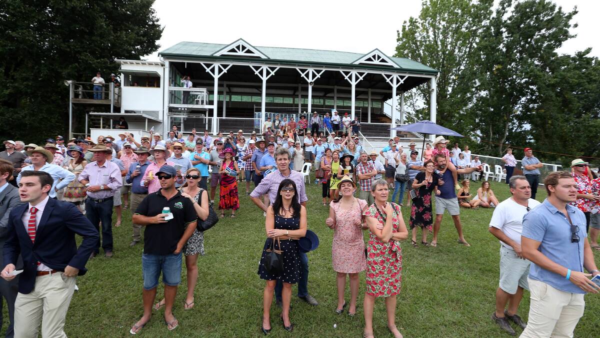 The crowd at the Towong Cup.