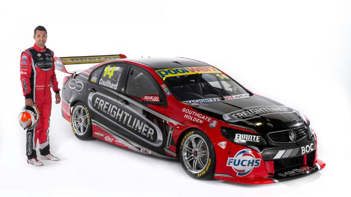 Brad Jones Racing #14 car and driver Fabian Coulthard will carry a new sponsors name next year