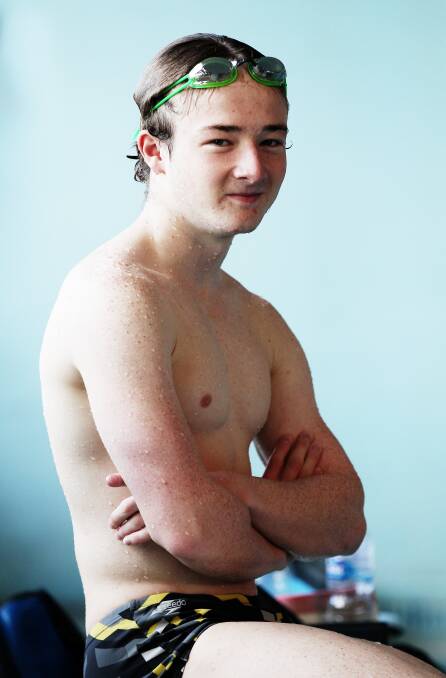 Albury swimmer Matt Ward