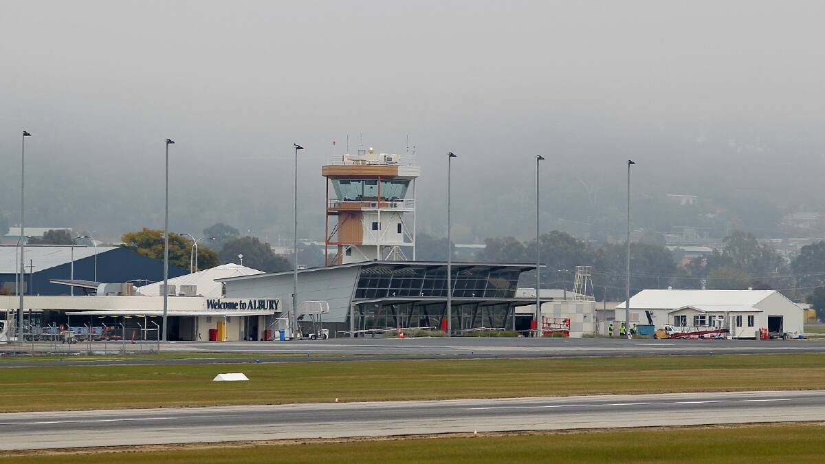 Albury Airport patrons dropping