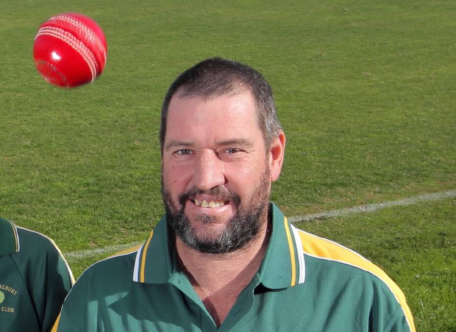 North Albury coach Gerard Midson believes the Hoppers can finish as high as third on the Cricket Albury-Wodonga ladder. Picture: DAVID THORPE
