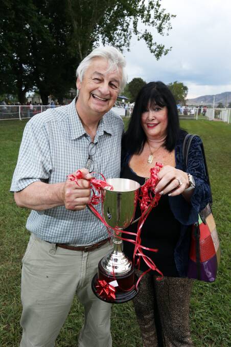  Ian and Carol Killip, owners of Towong Cup winner He's An Angel.