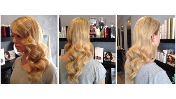 Hair styles for Gold Cup Day. Picture: BOUDOIR HAIR SALON