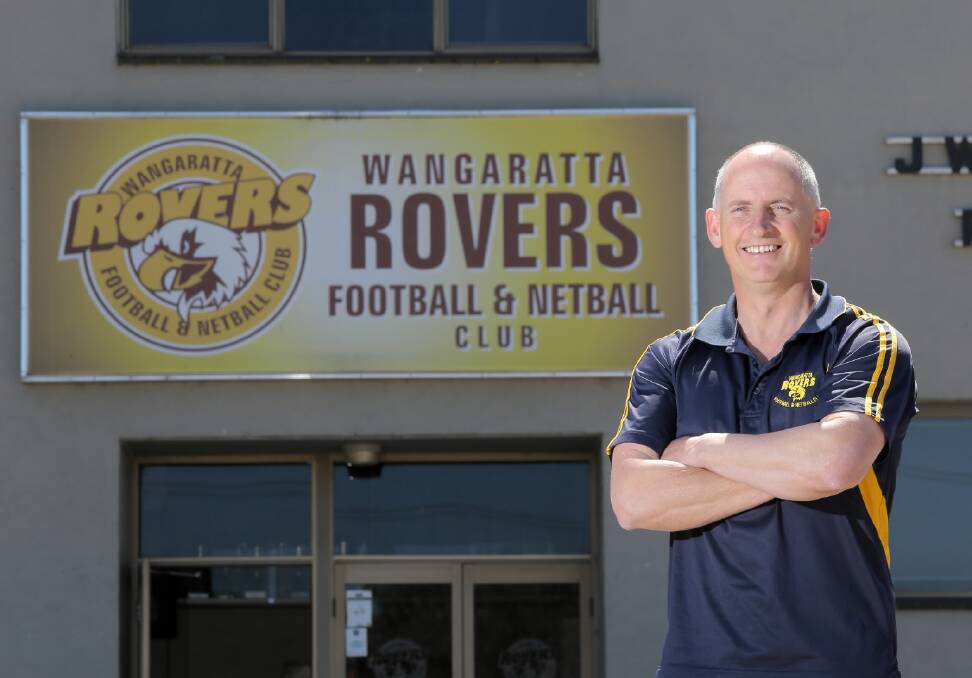 Wangaratta Rovers coach Paul Maher
