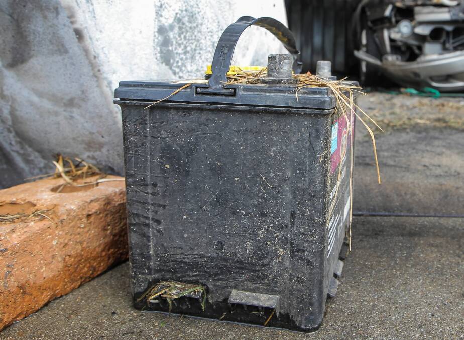 Charge over theft of 26 car batteries