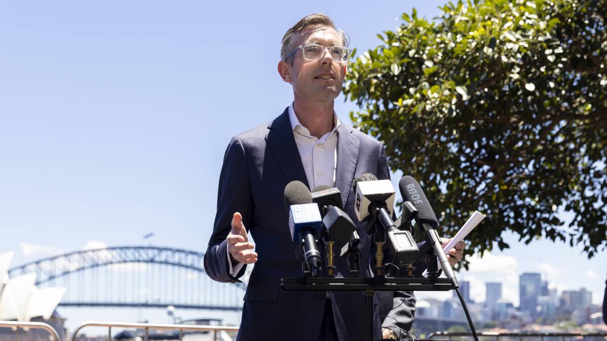 NSW Premier Dominic Perrottet, and the other state premiers, were among the big winners of 2021. Picture: Getty Images