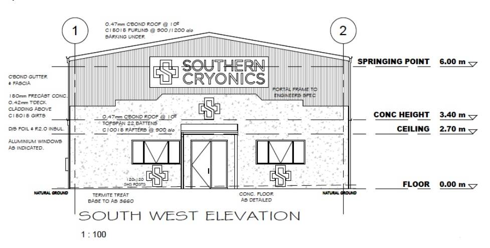 FROZEN: Plans for a cryonics centre in Holbrook. 