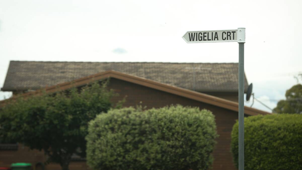 SCENE: The incident happened at Wigelia Court and surrounds. 