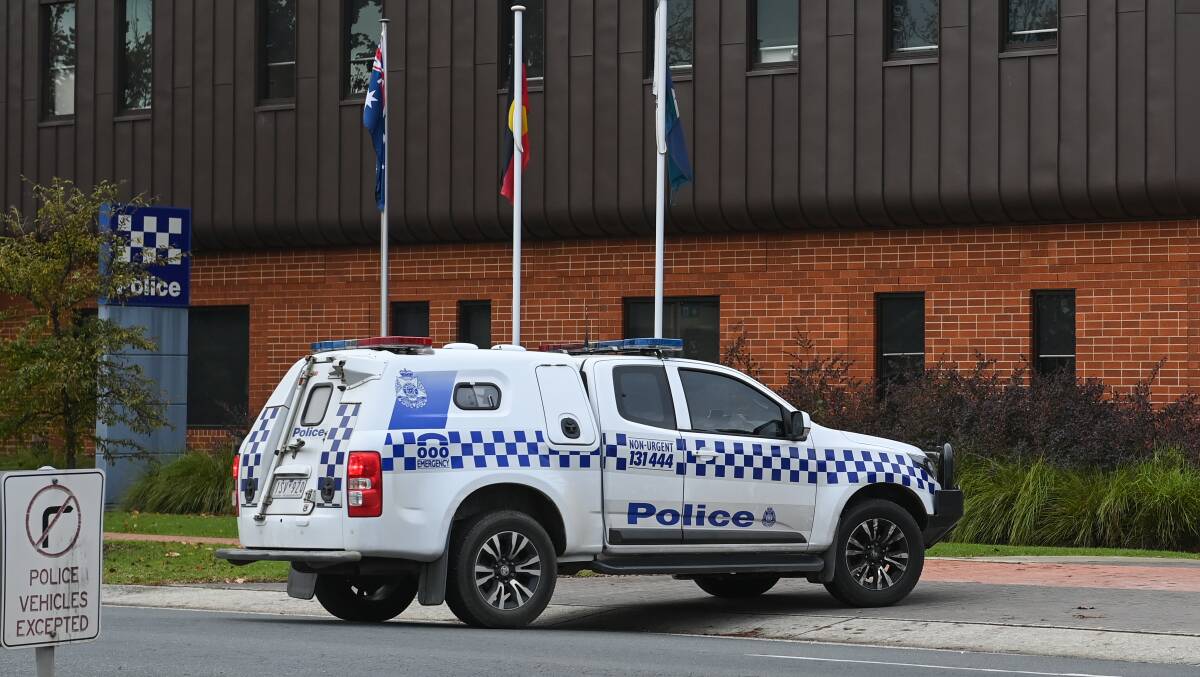 Wodonga police continue to investigate the matter. File picture
