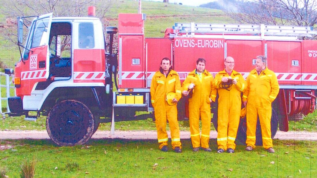 SAVIOURS: The Ovens-Eurobin fire crew