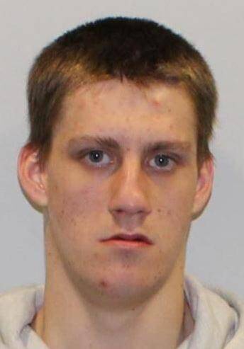 MUGSHOT: Bradley Waters refused to give police details of the stolen gun. 
