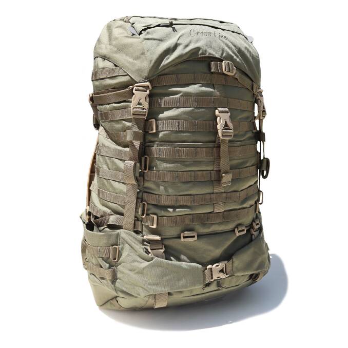STOLEN: The items were in a Crossfire military style backpack. 