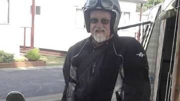 Keen motorcycle rider Barry Holland was killed after being struck by Ashley McDonald's car in December, 2021. Picture supplied