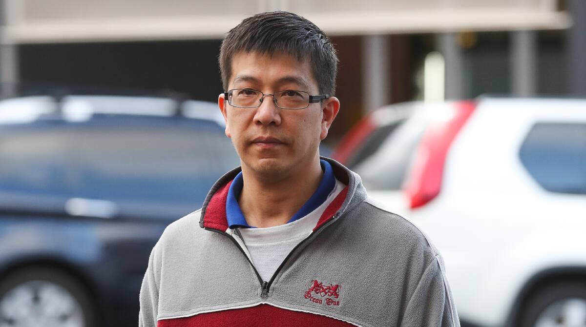 ADDITIONAL CHARGES: Tap-Ky Duong outside Albury Local Court on Monday morning. 