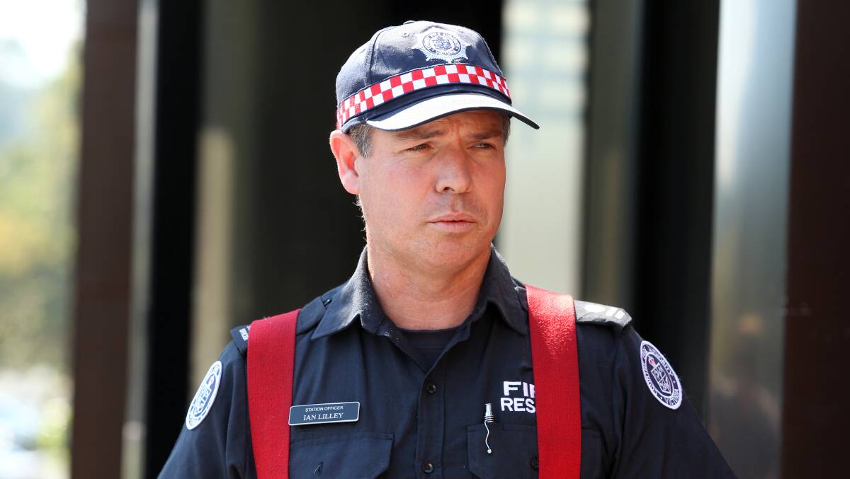 Wangaratta firefighter Ian Lilley 