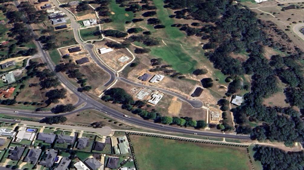 Wedge Court, near the Wangaratta Golf Court, was targeted on Wednesday night or Thursday morning. Picture by Google Maps