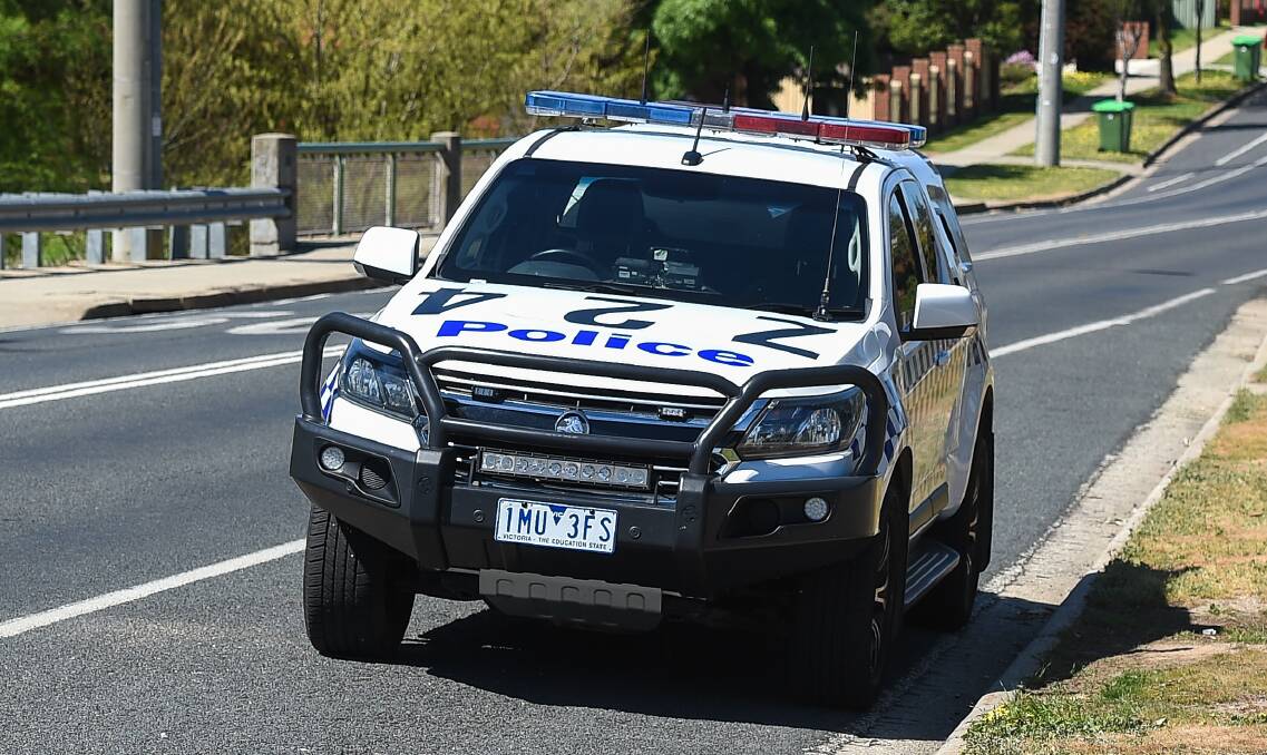 SOLE OPERATOR: Wodonga only has one police van in operation. 