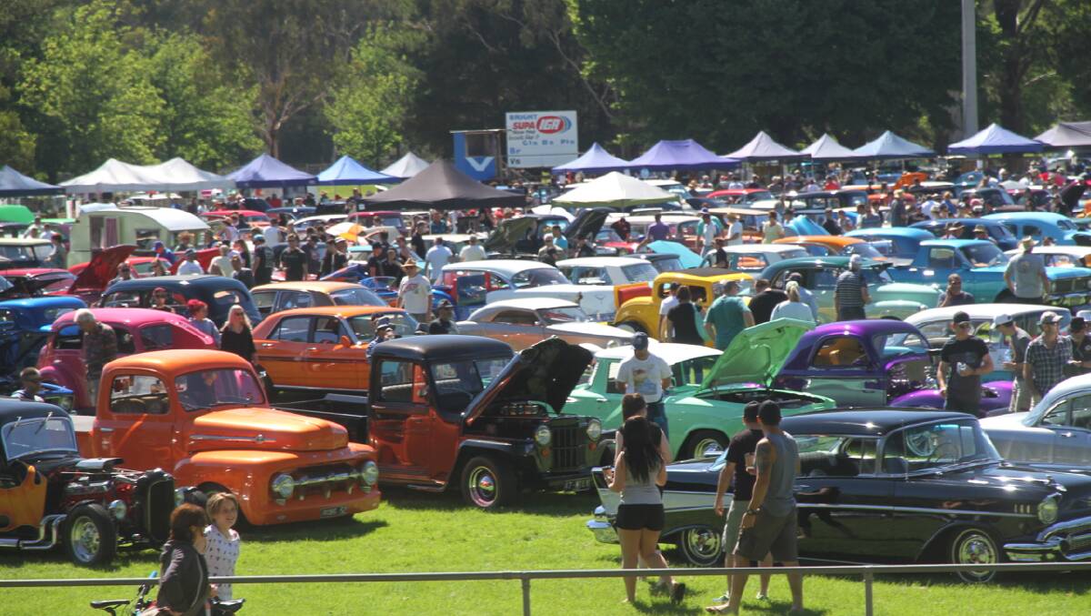 ROD RUN: The official Bright Rod Run event has been cancelled due to COVID-19 restrictions, but a large crowd is expected in the town anyway. 