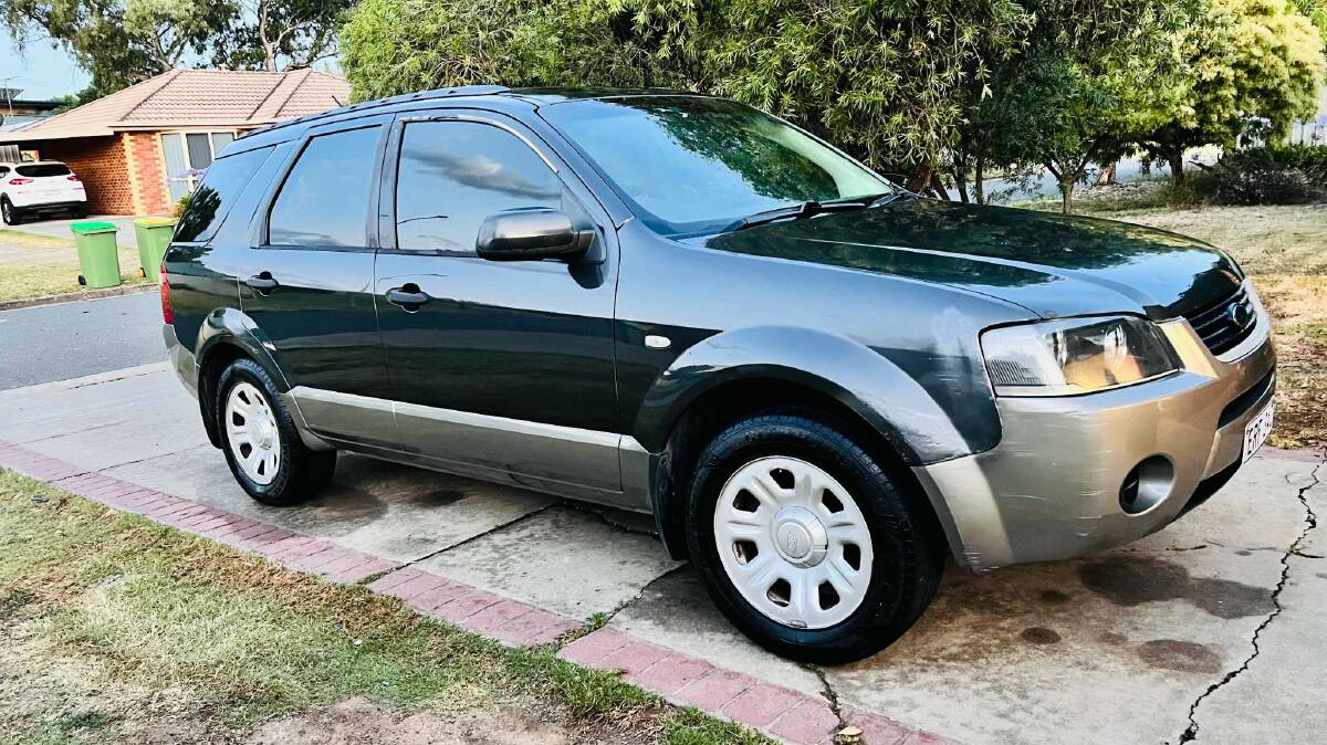 TAKEN: A photograph of a Ford Territory used in a Facebook advertisement, which Daniel Canty took and never returned to the owner. 