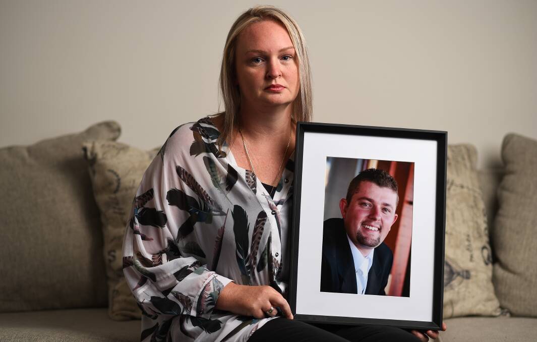 CHANGE NEEDED: Jacci Quinlivan said she would continue to fight for her late husband, Lyndon. 