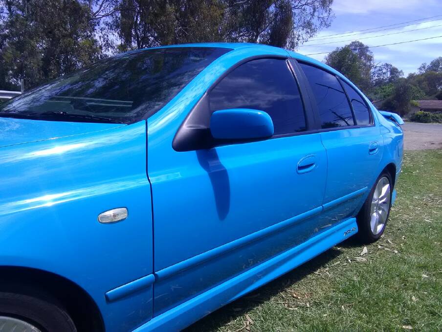 STOLEN: An image believed to be of the man's carjacked vehicle. 