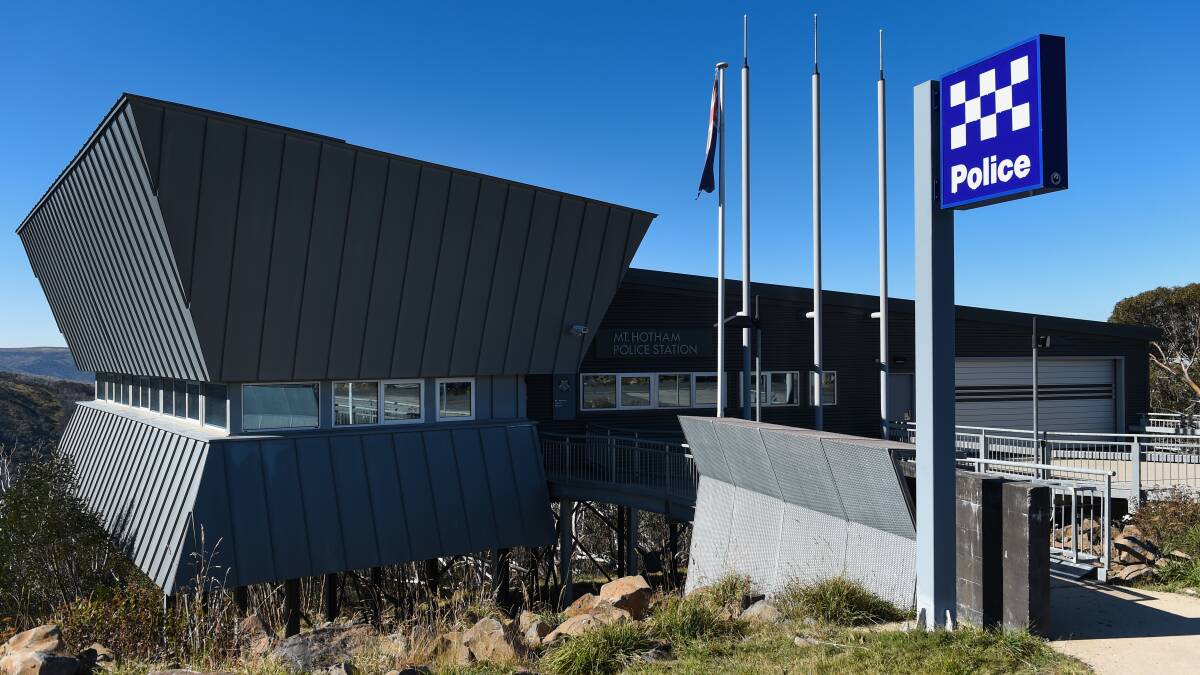 The Mt Hotham Police Station. File photo