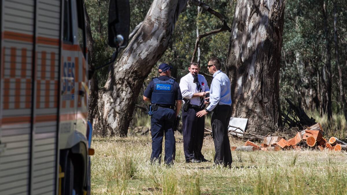 TRAGEDY: Police, the SES and other campers rushed to the scene of the incident but were unable to save the child care worker.