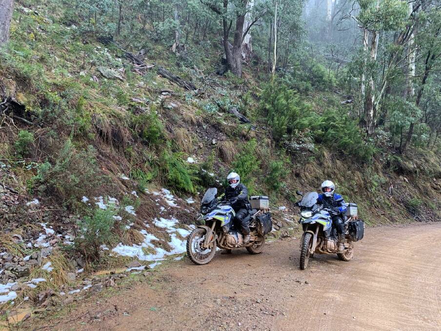 ON PATROL: Police in the Alpine region during the long weekend Operation Regal, which concluded on Monday night without any serious crashes or lives lost. 