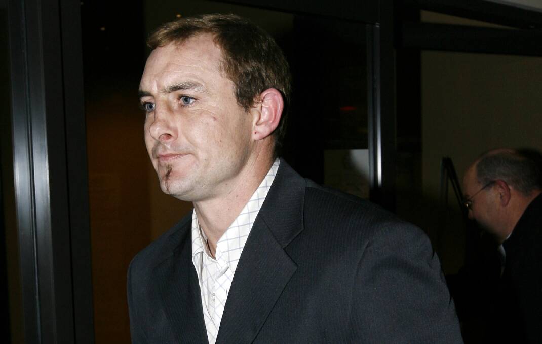 GUILTY: Luke Trew, pictured at a tribunal appearance, has admitted to several charges.
