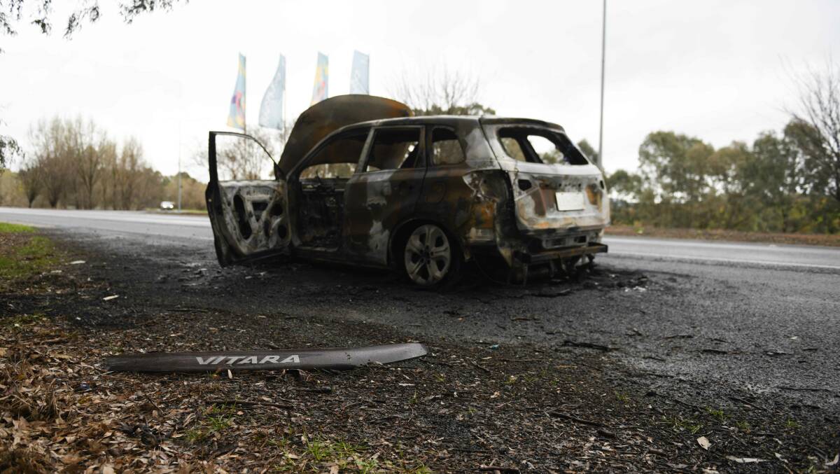 The victim met the accused woman on a dating site before having a knife held to his throat and his car stolen and torched. File photo