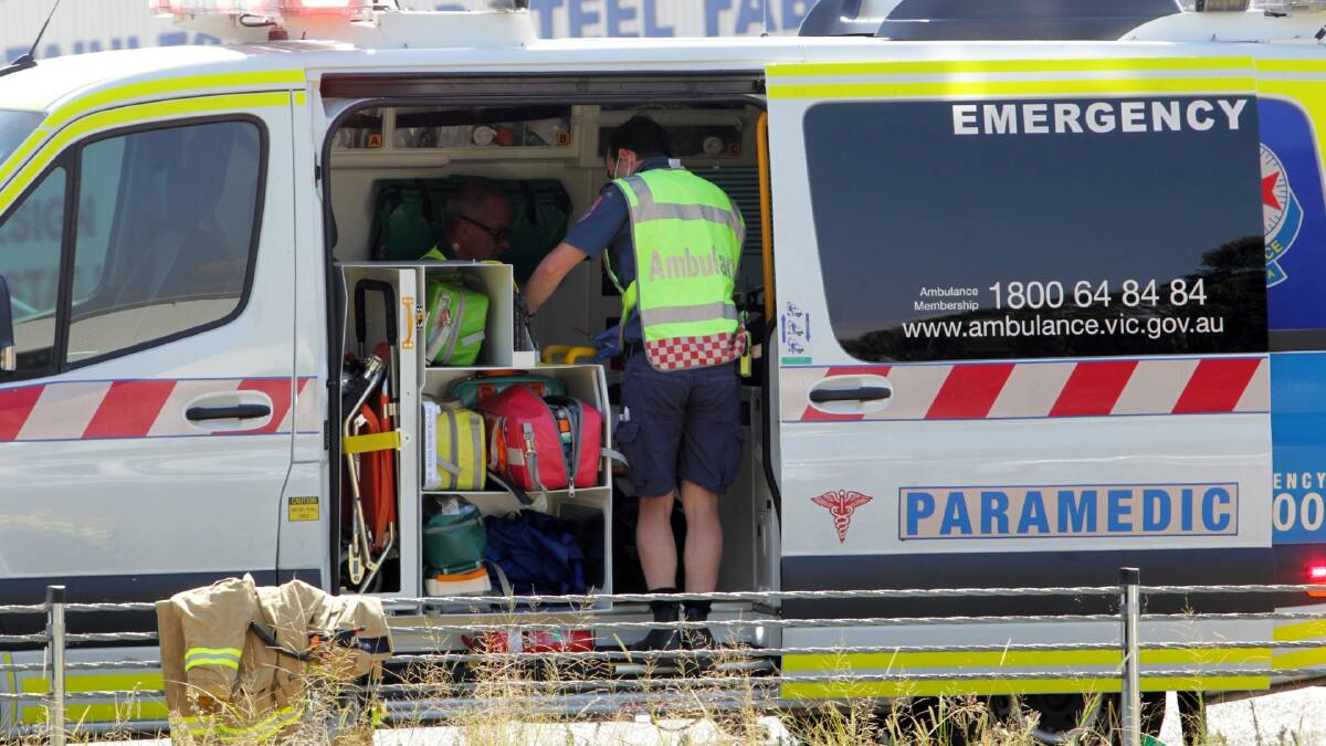 Police, paramedics on scene after car rolled on Hume Freeway