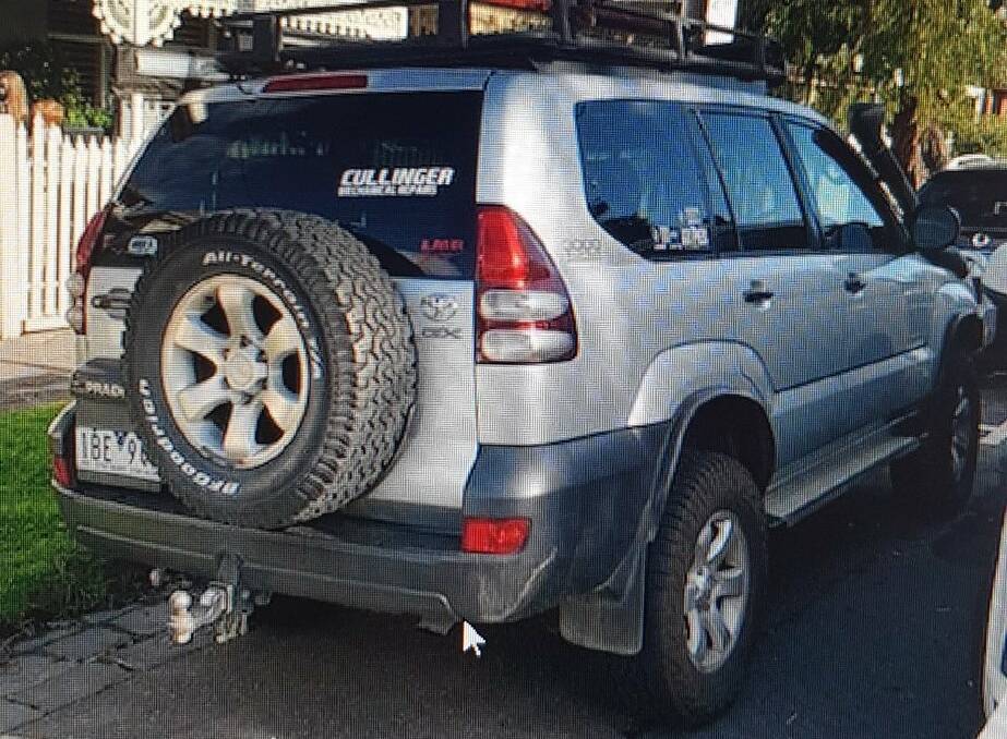 SEIZED: The vehicle was recovered in Footscray. 