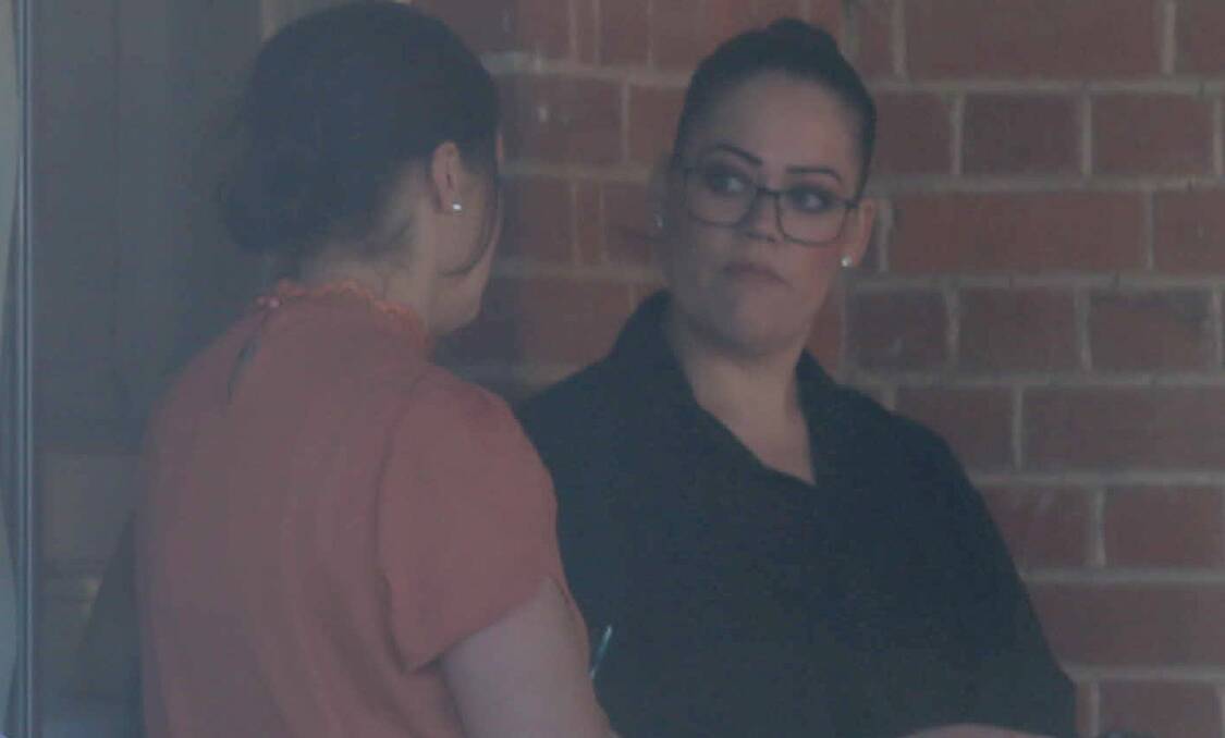 GREED: Janelle Louise Livermore, pictured outside Holbrook Local Court.