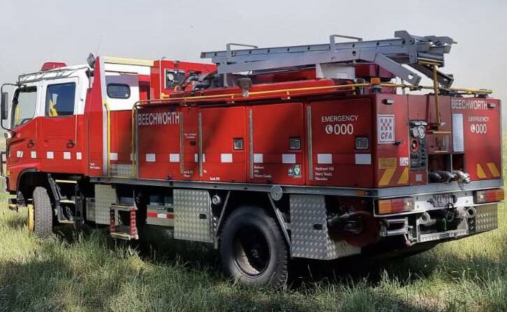 Beechworth CFA members responded to the fire. File photo