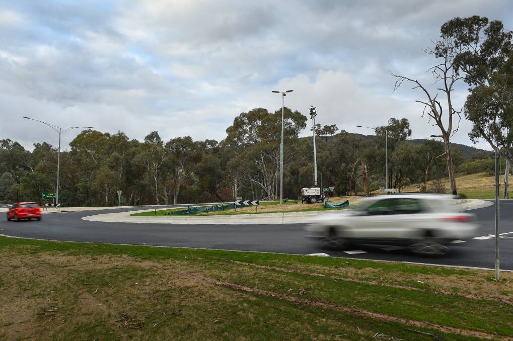 UPGRADE: Improvements have been made on the road, including the installation of this roundabout, after multiple deaths. 