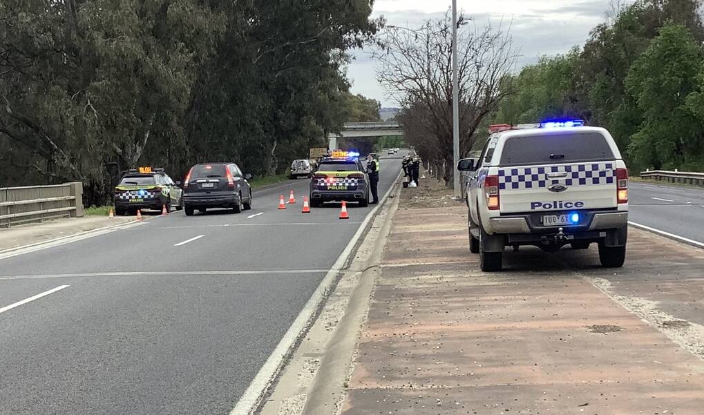 A 60-year-old drink-driver was caught at 0.116 on the Lincoln Causeway on Wednesday morning and had her vehicle impounded. Picture by Victoria Police