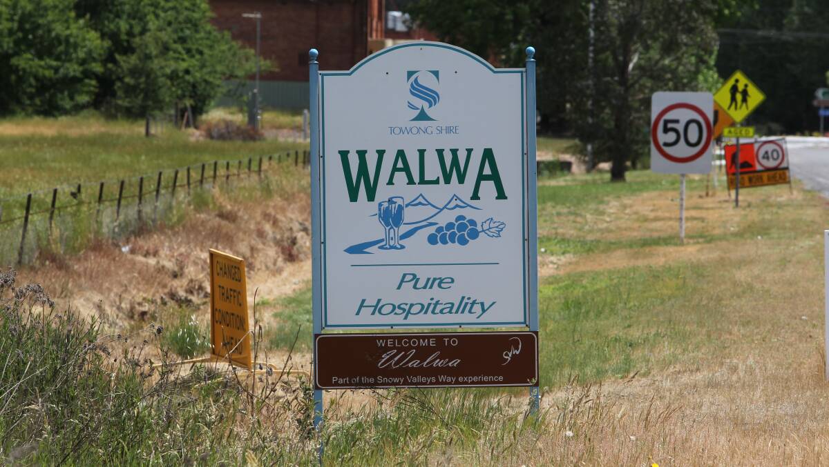 Walwa residents said they had seen increased police activity in recent days. 
