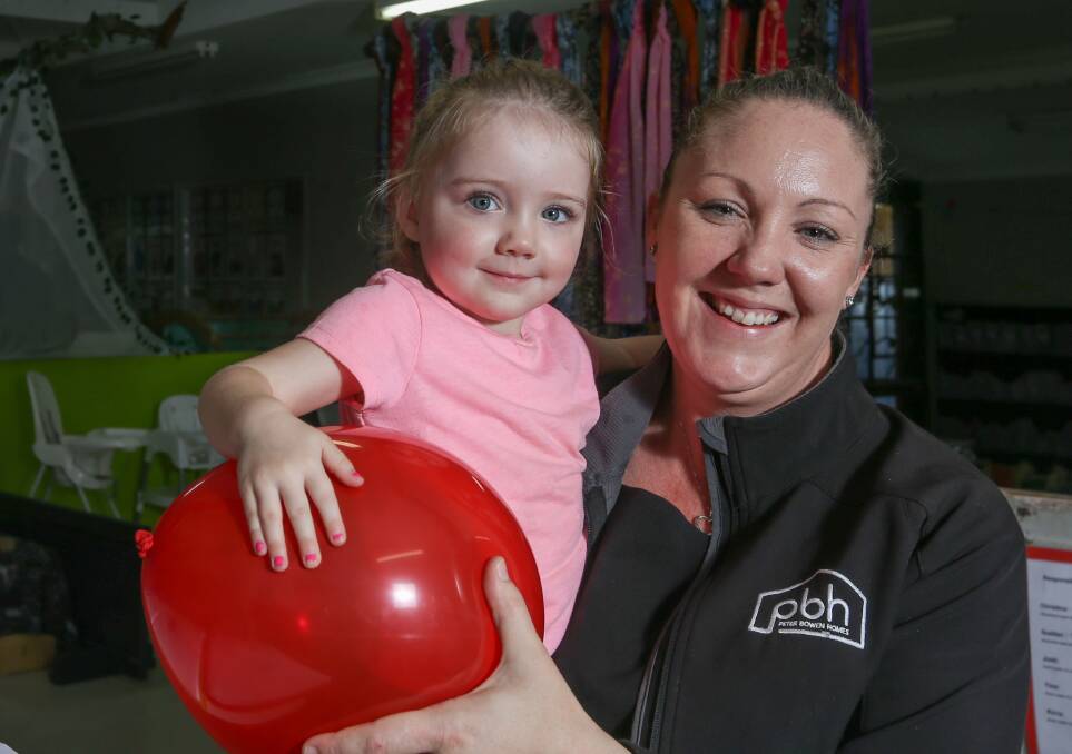 SUPPORT: Shay Cattermole and daughter Alessia Cattermole, who attends Lavington Occasional Care. The provider welcomed changes, but others are concerned. 