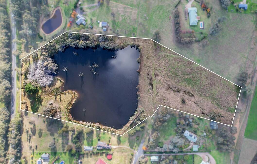 UNIQUE: This Kiewa property featuring a large dam failed to sell at auction. 